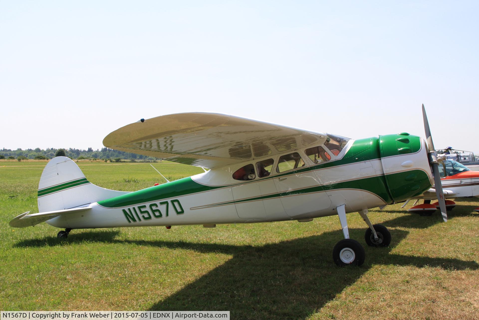 N1567D, 1952 Cessna 195A C/N 7789, FLY-IN Oberschleissheim Germany 2015