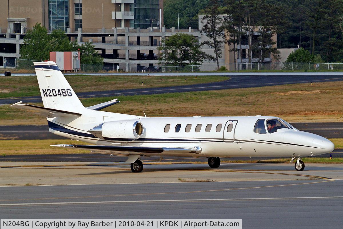 N204BG, 1999 Cessna 560 Citation Ultra C/N 560-0503, Cessna Citation Ultra [560-0503] Atlanta-Dekalb Peachtree~N 21/04/2010