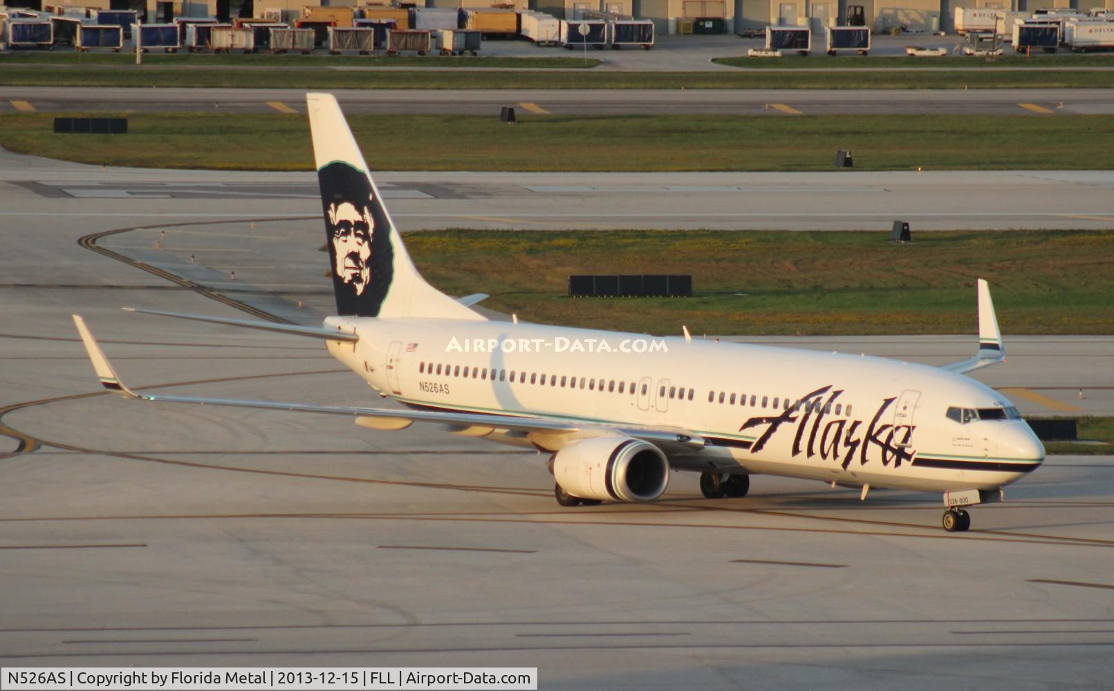 N526AS, 2009 Boeing 737-890 C/N 35196, Alaska