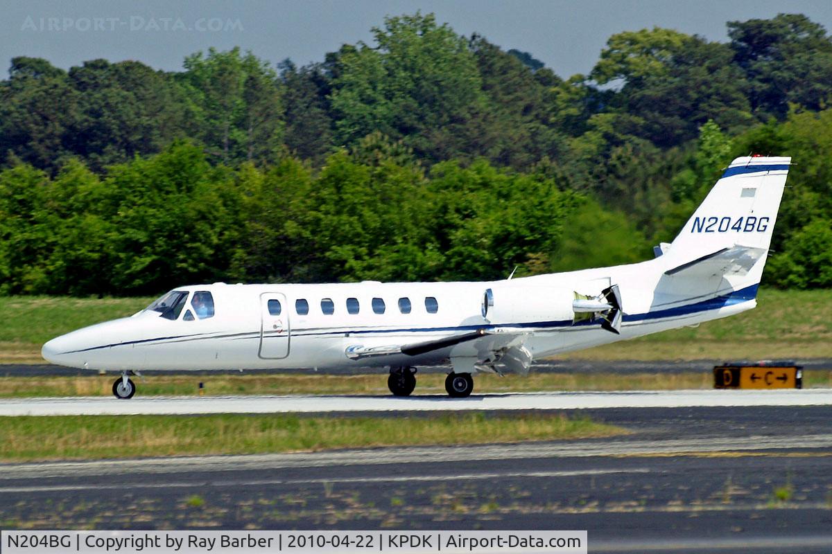 N204BG, 1999 Cessna 560 Citation Ultra C/N 560-0503, Cessna Citation Ultra [560-0503] Atlanta-Dekalb Peachtree~N 22/04/2010