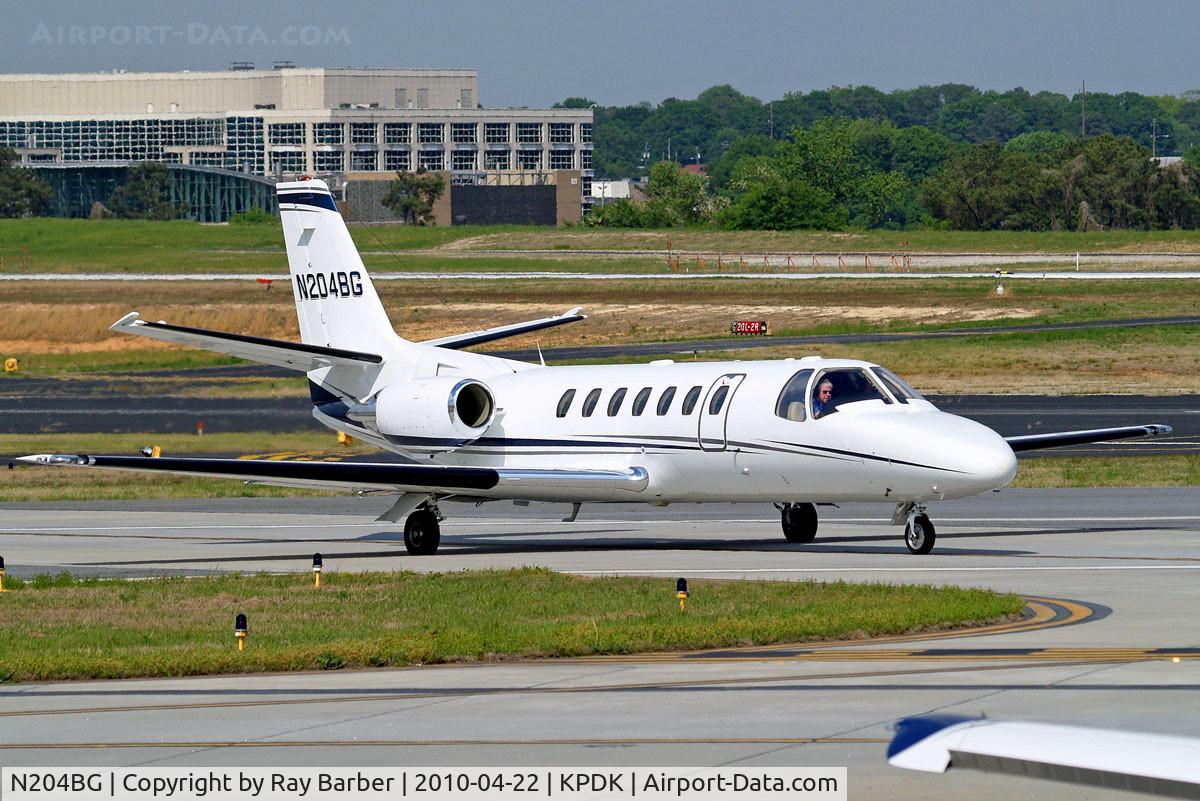 N204BG, 1999 Cessna 560 Citation Ultra C/N 560-0503, Cessna Citation Ultra [560-0503] Atlanta-Dekalb Peachtree~N 22/04/2010