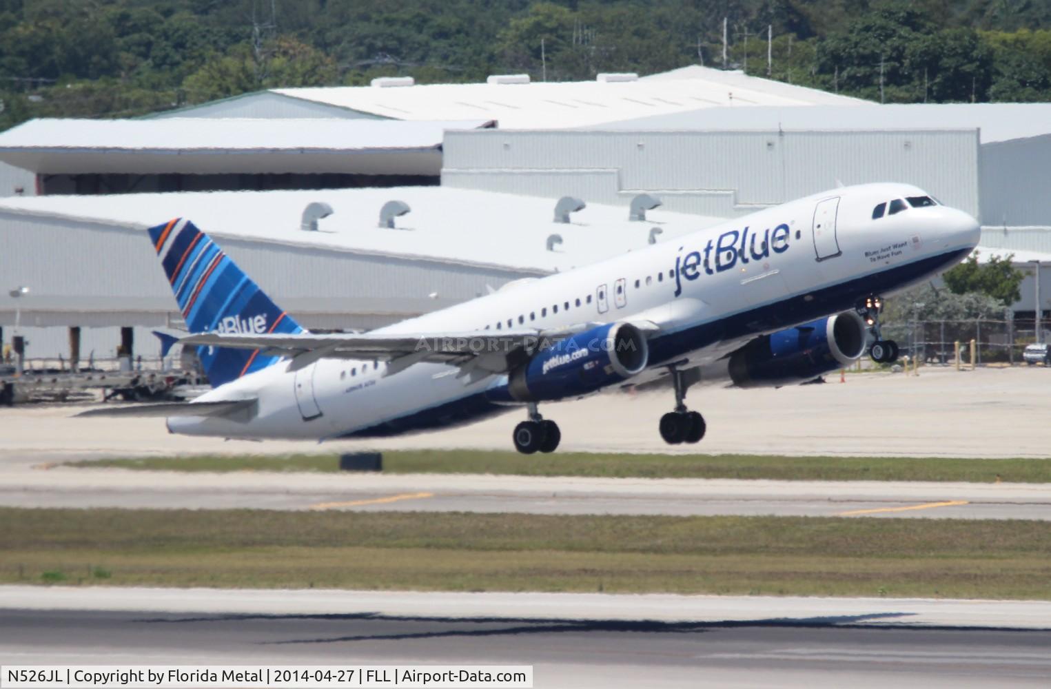 N526JL, 2001 Airbus A320-232 C/N 1546, Jet Blue