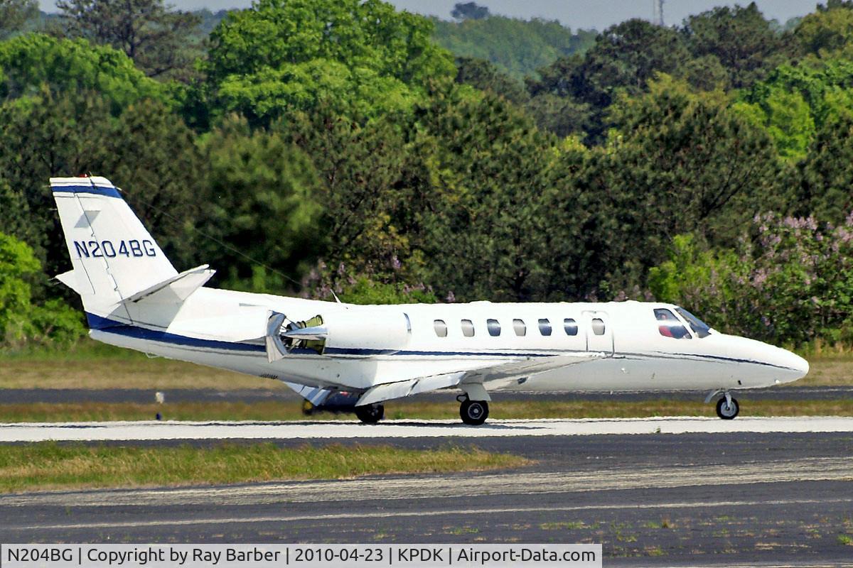 N204BG, 1999 Cessna 560 Citation Ultra C/N 560-0503, Cessna Citation Ultra [560-0503] Atlanta-Dekalb Peachtree~N 23/04/2010