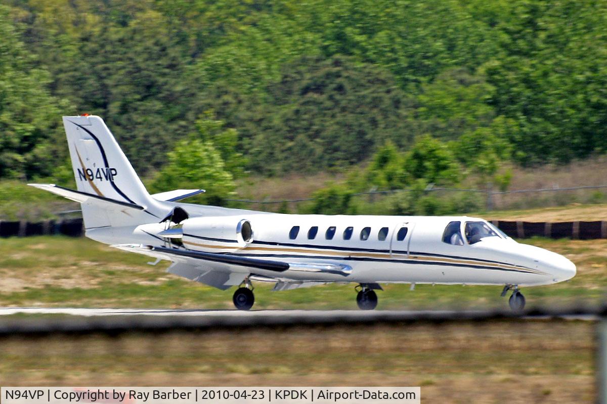 N94VP, 1990 Cessna 560 C/N 560-0094, Cessna Citation V [560-0094] Atlanta-Dekalb Peachtree~N 23/04/2010