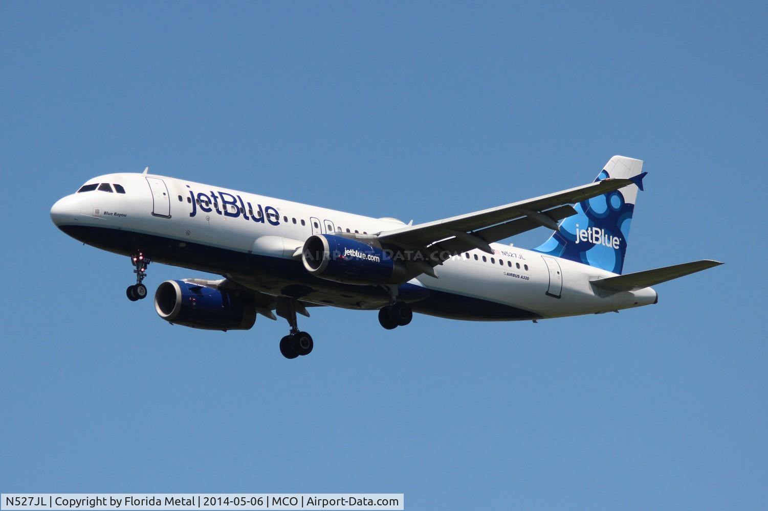 N527JL, 2001 Airbus A320-232 C/N 1557, Jet Blue