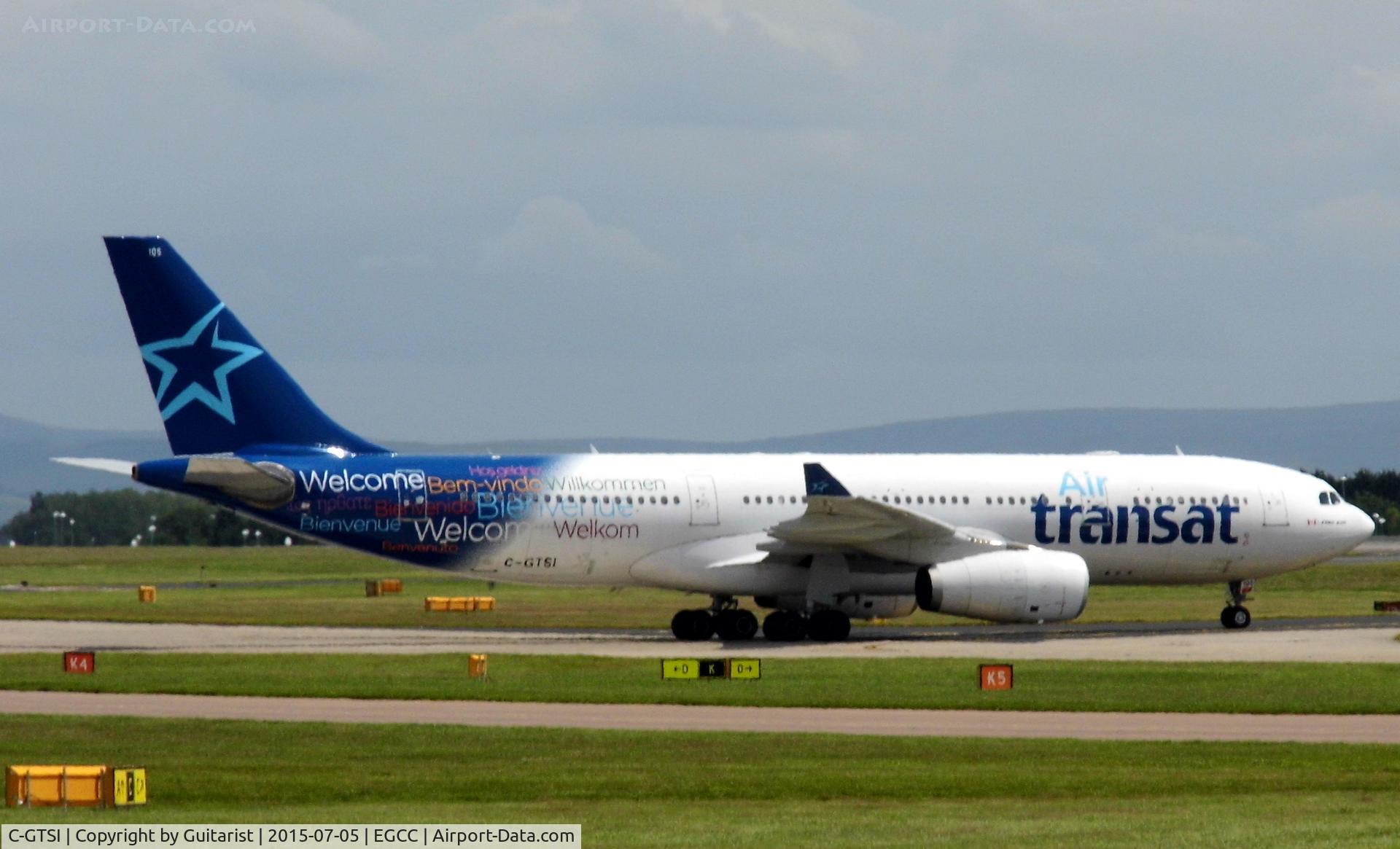C-GTSI, 2001 Airbus A330-243 C/N 427, At Manchester