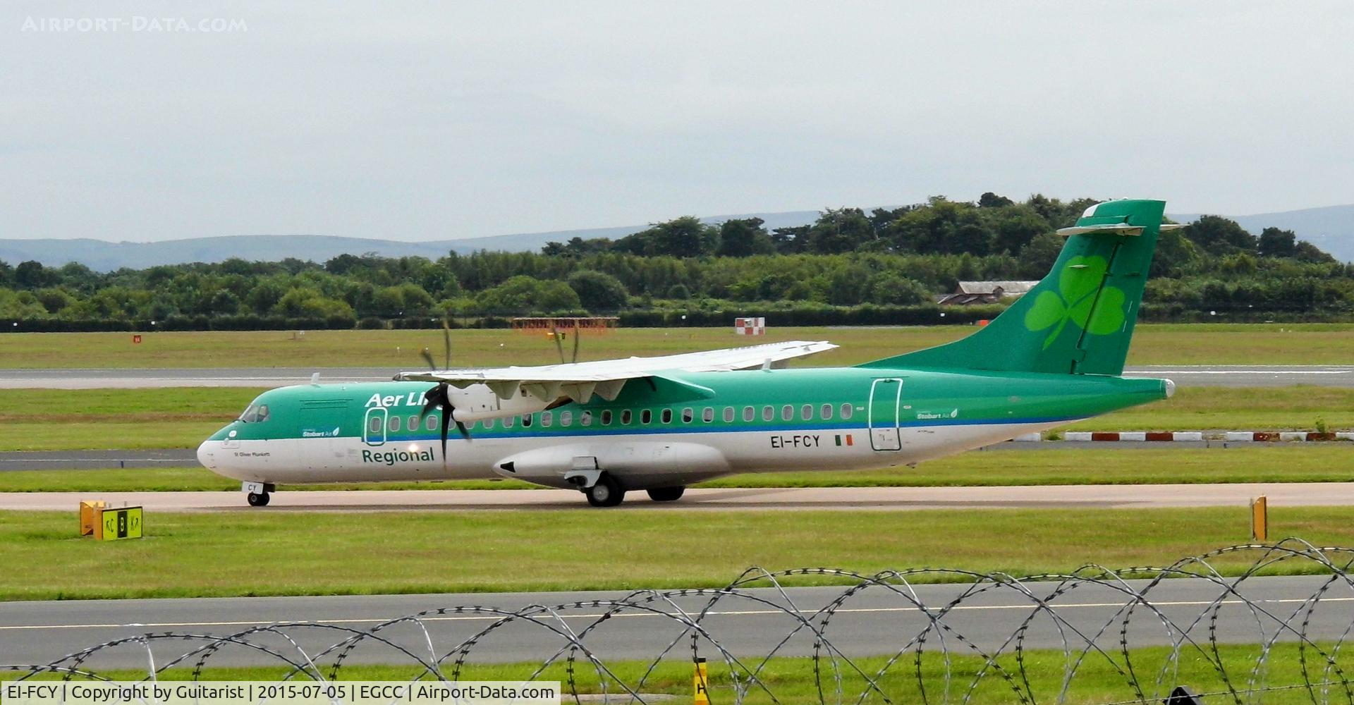 EI-FCY, 2014 ATR 72-600 (72-212A) C/N 1139, At Manchester