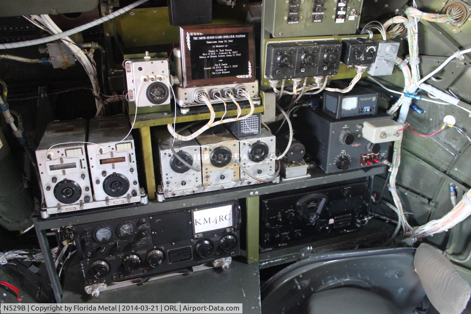 N529B, 1944 Boeing B-29A-60-BN Superfortress C/N 11547, B-29 Fifi interior