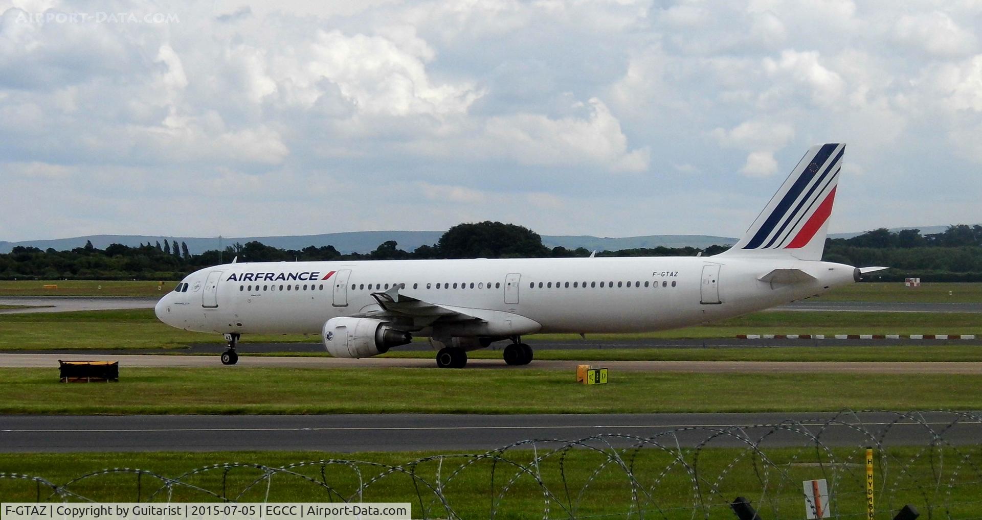 F-GTAZ, 2011 Airbus A321-212 C/N 4901, At Manchester