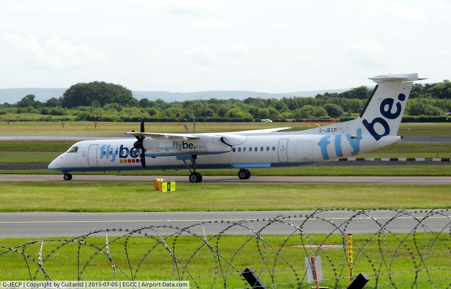 G-JECP, 2006 De Havilland Canada DHC-8-402Q Dash 8 C/N 4136, At Manchester