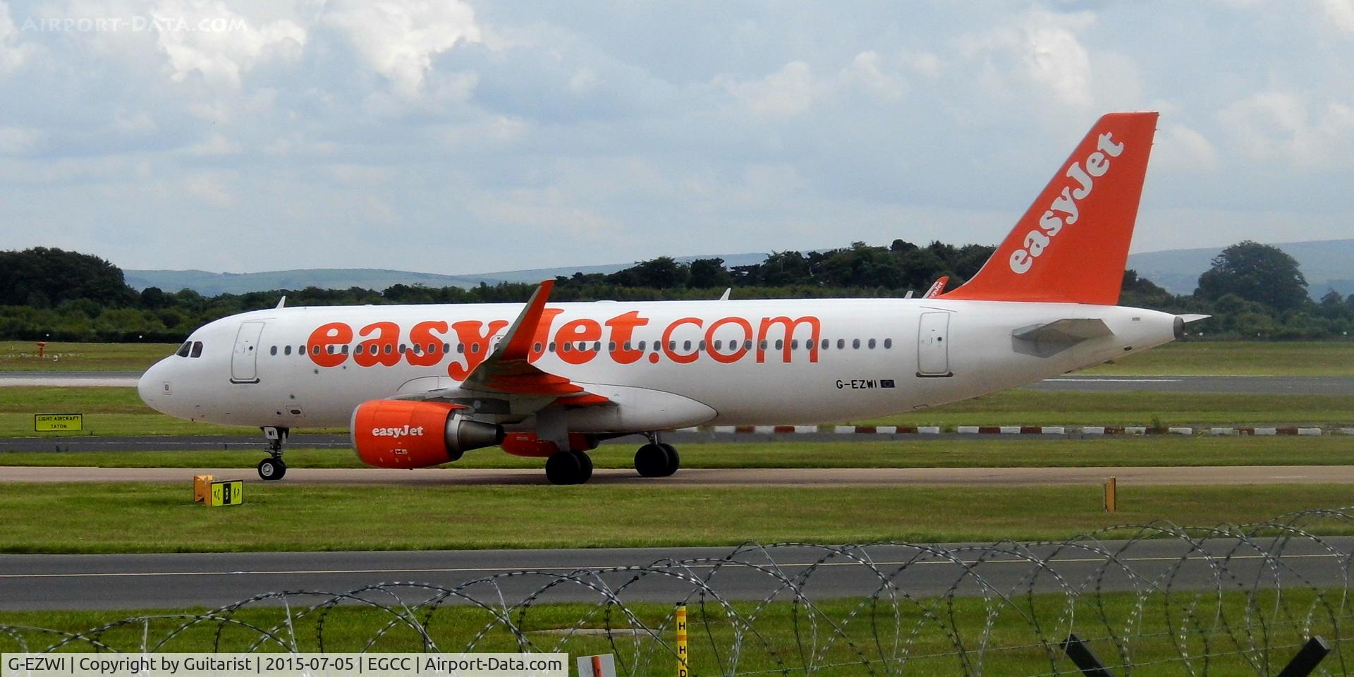 G-EZWI, 2013 Airbus A320-214 C/N 5592, At Manchester