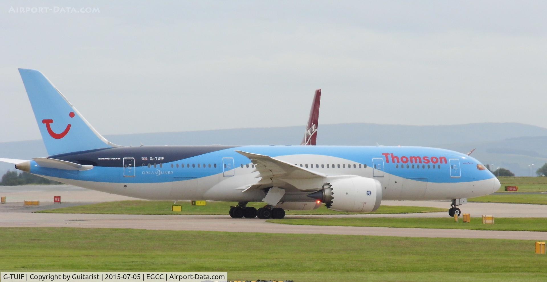 G-TUIF, 2014 Boeing 787-8 Dreamliner C/N 36428, At Manchester