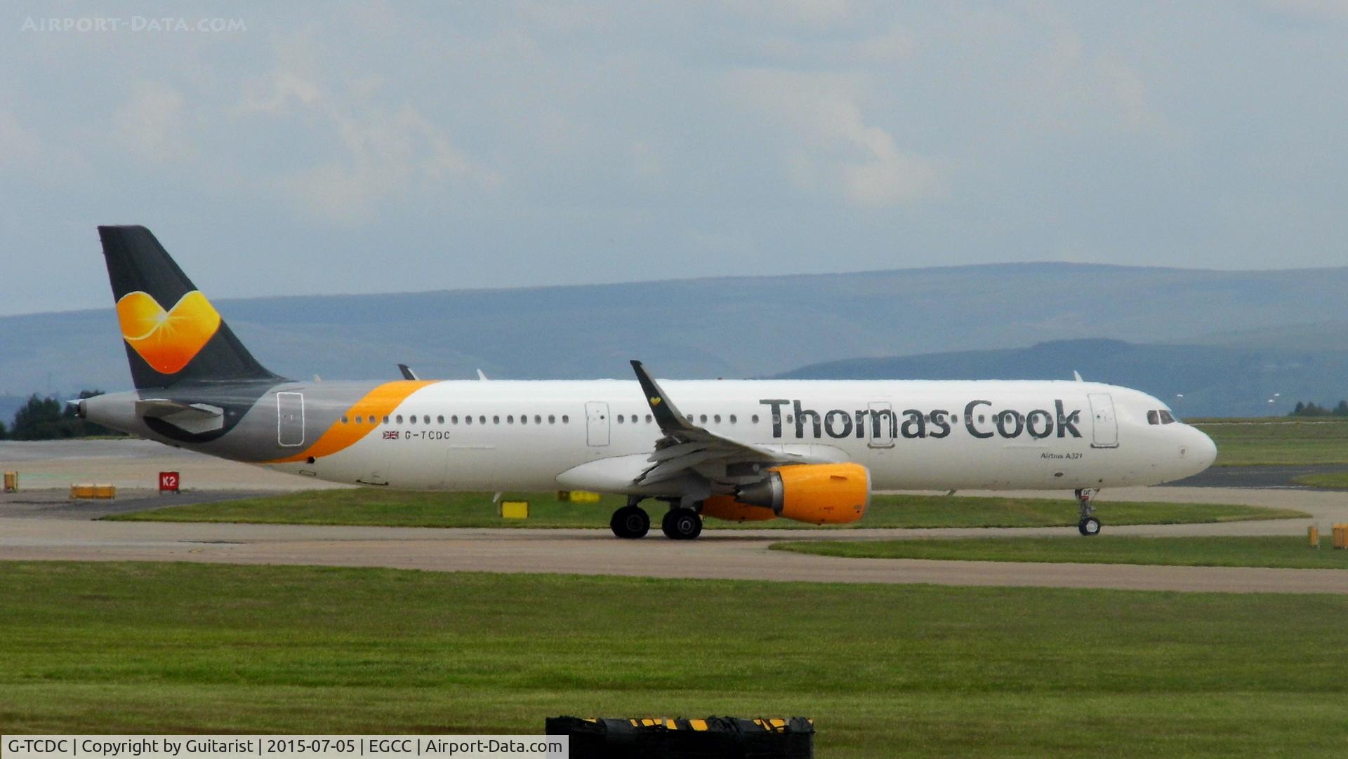 G-TCDC, 2013 Airbus A321-211 C/N 5872, At Manchester