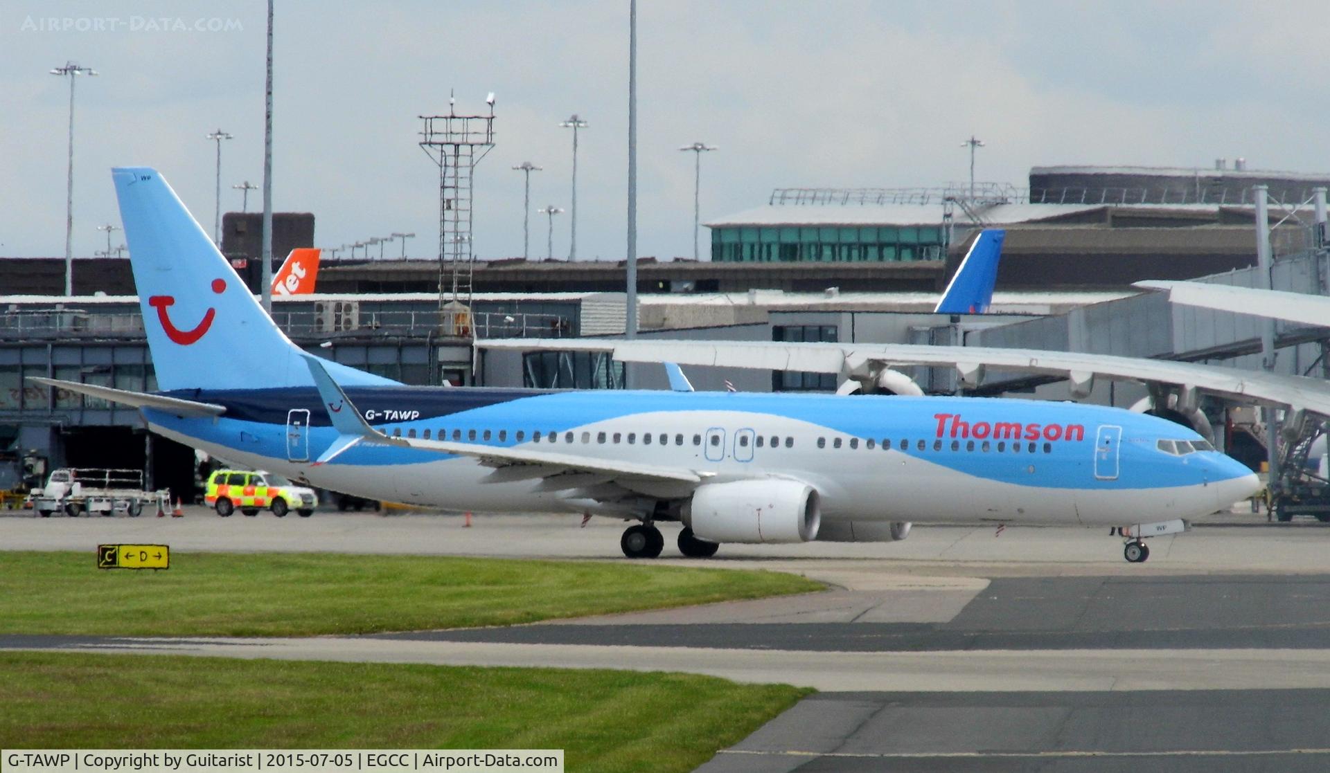 G-TAWP, 2013 Boeing 737-8K5 C/N 37257, At Manchester