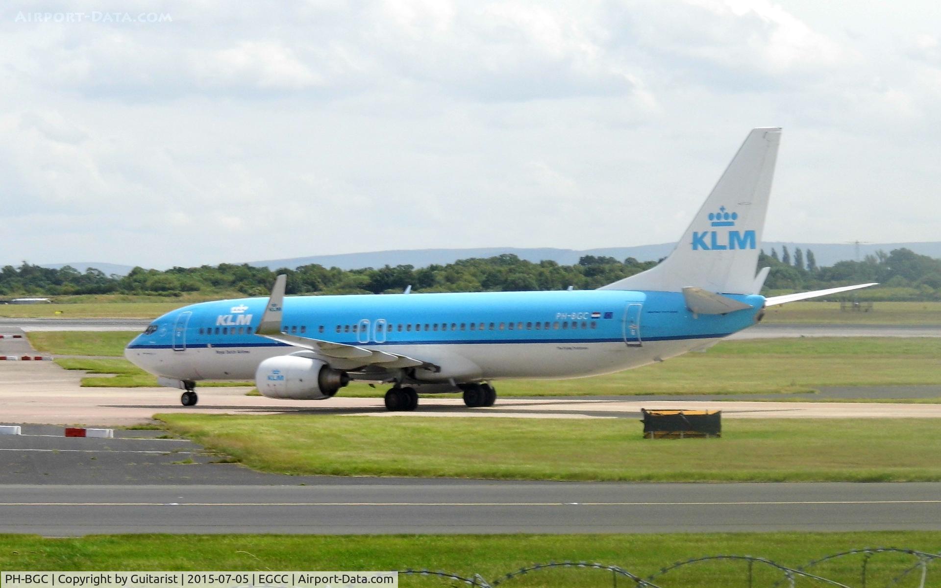 PH-BGC, 2008 Boeing 737-8K2 C/N 30361, At Manchester