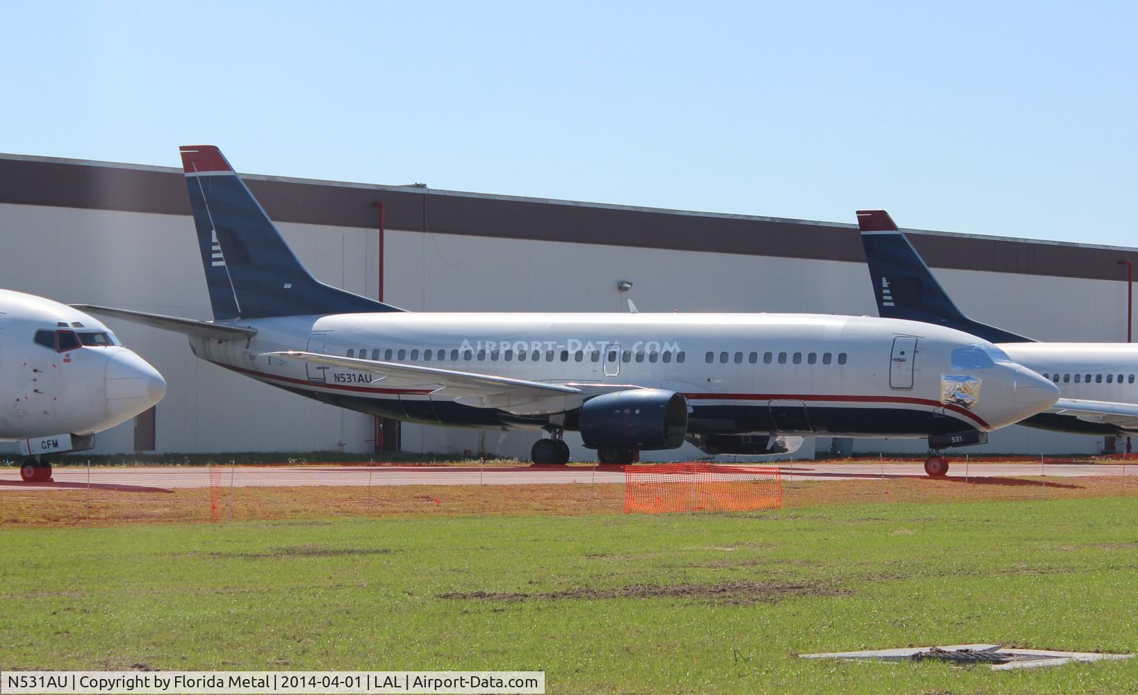 N531AU, 1989 Boeing 737-3B7 C/N 24478, US Airways 737-300