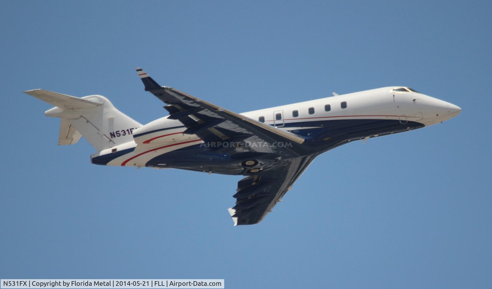 N531FX, 2007 Bombardier Challenger 300 (BD-100-1A10) C/N 20150, Flexjet Challenger 300