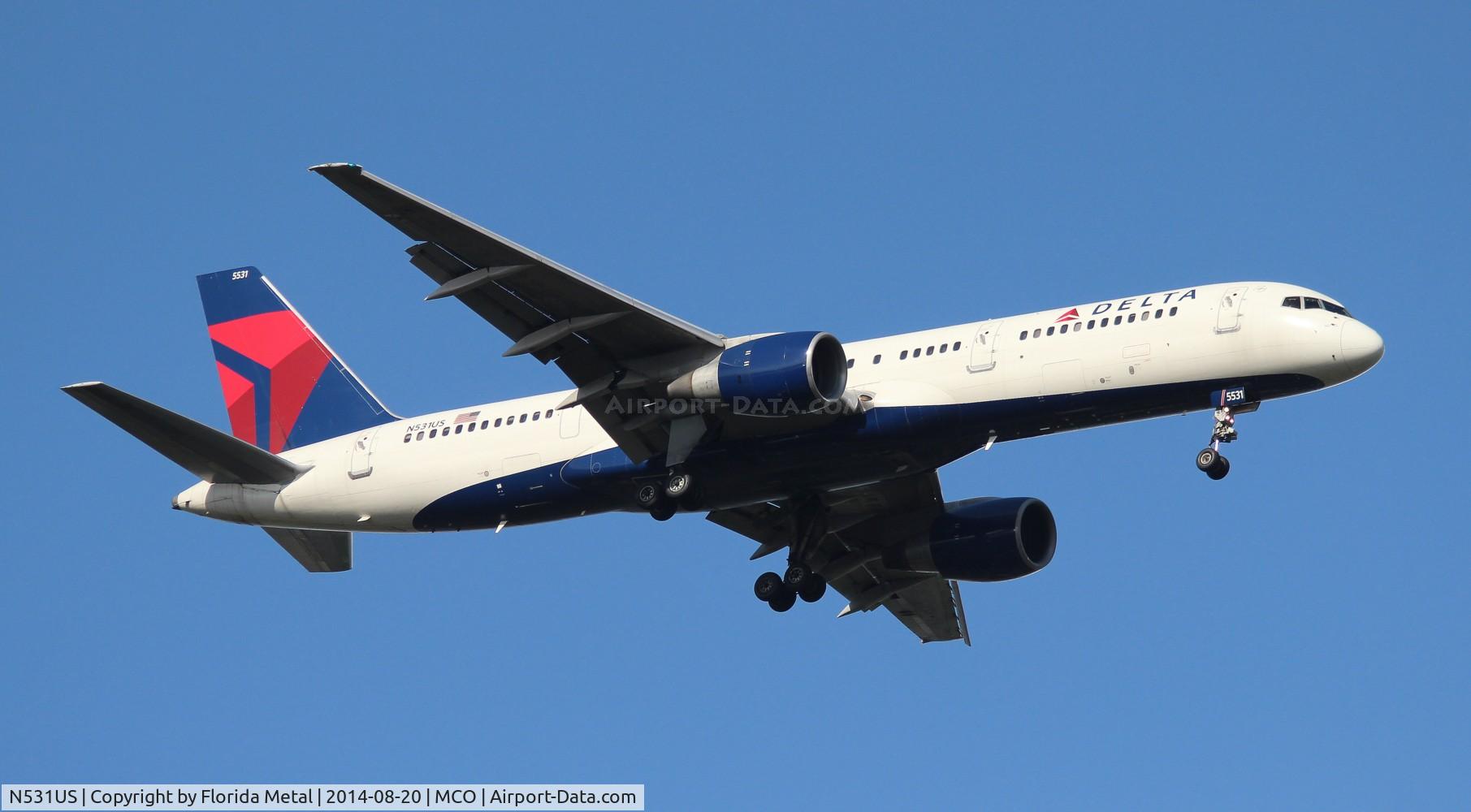 N531US, 1988 Boeing 757-251 C/N 23846, Delta