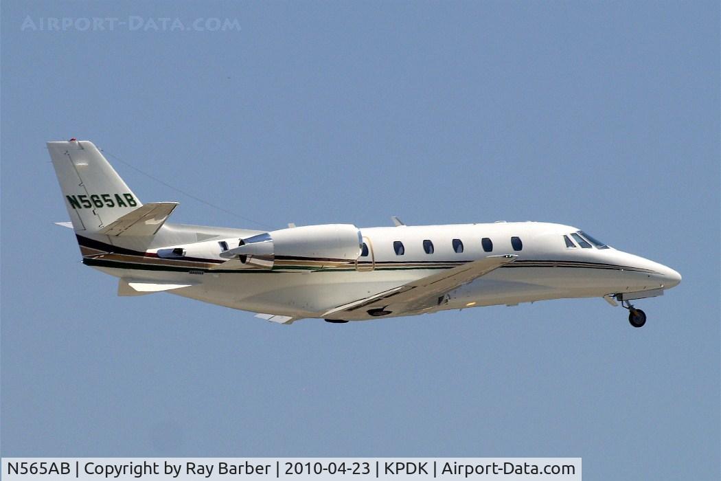 N565AB, Cessna 560XL C/N 560-6050, Cessna Citation Excel S+ [560-6050] Atlanta-Dekalb Peachtree~N 23/04/2010