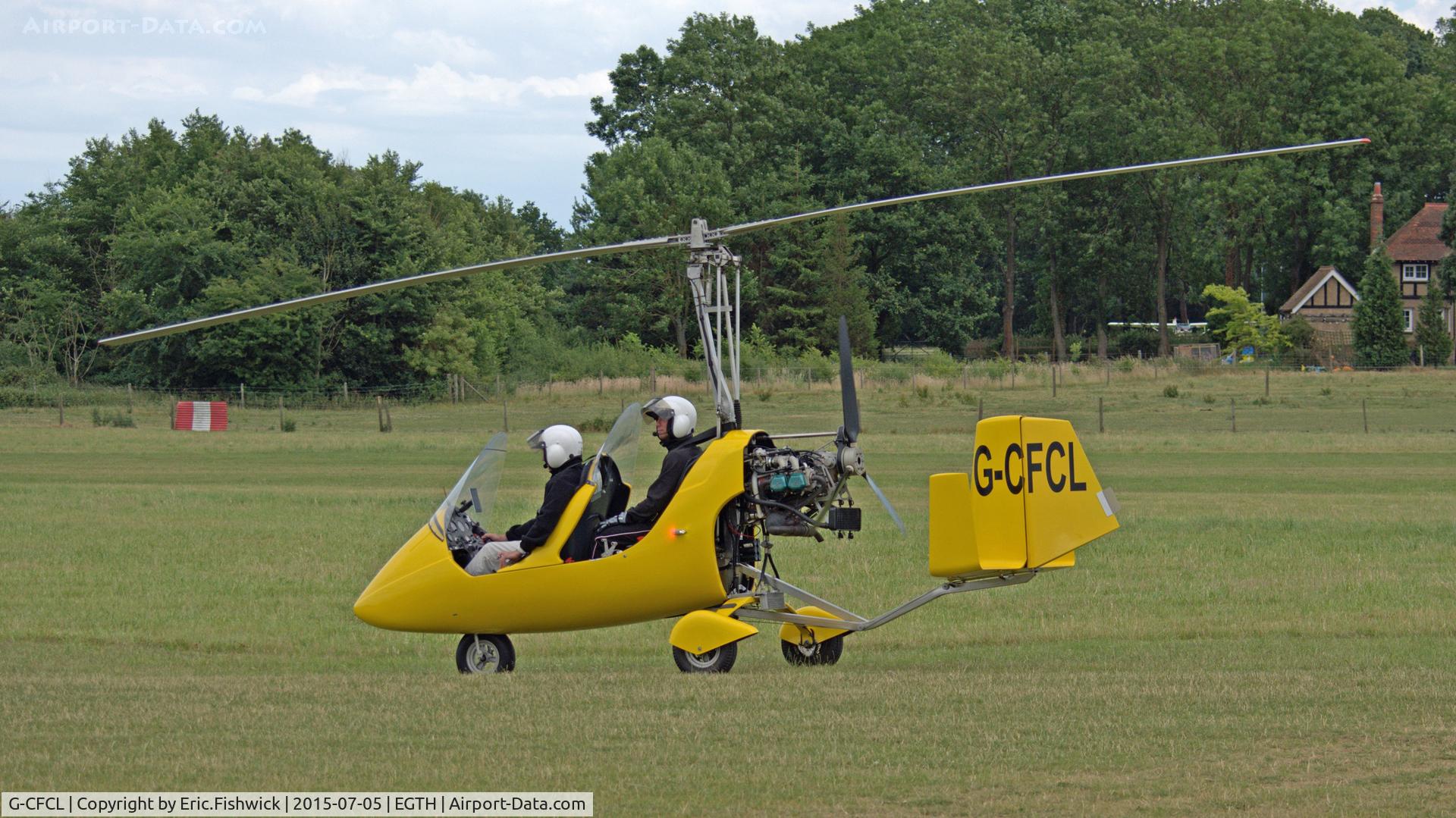 G-CFCL, 2008 Rotorsport UK MT-03 C/N RSUK/MT-03/043, 1. G-CFCL preparing to depart the Shuttleworth Military Pagent Airshow, July 2015.