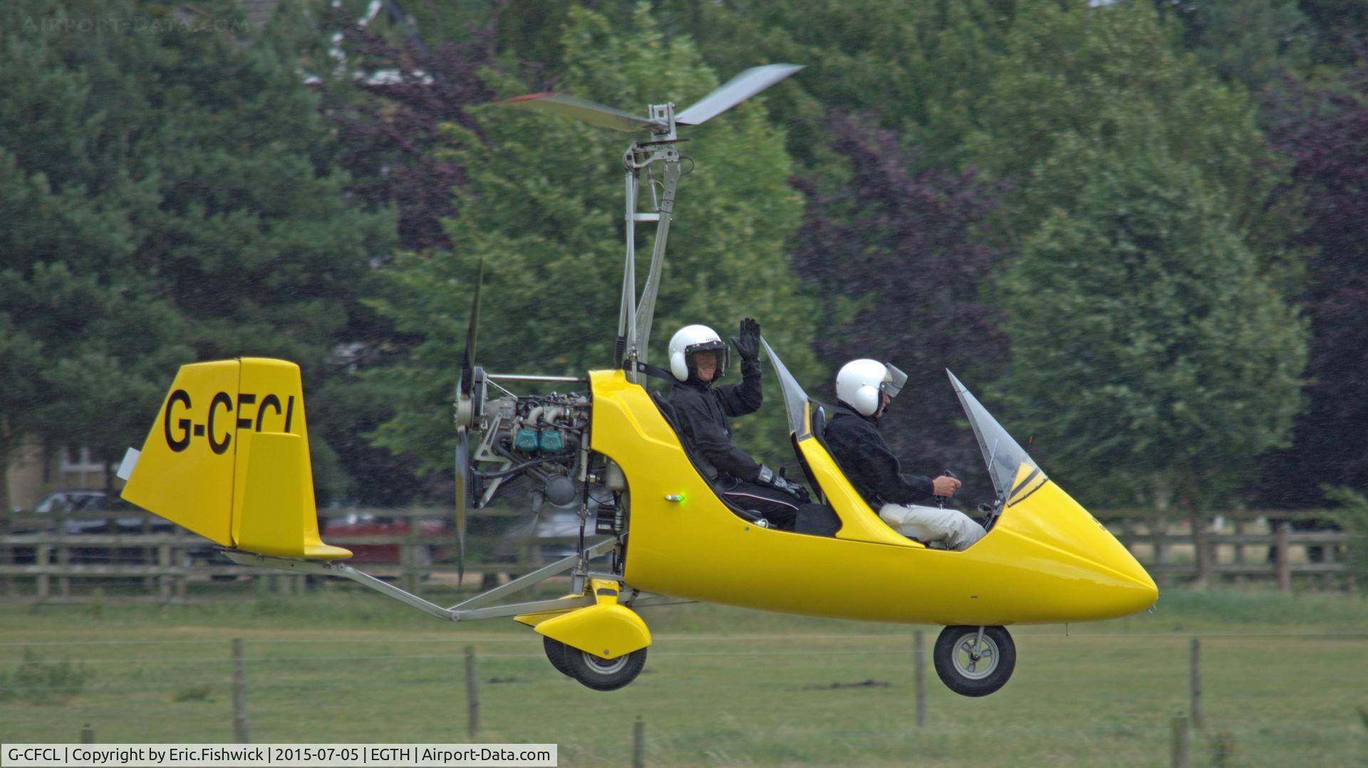 G-CFCL, 2008 Rotorsport UK MT-03 C/N RSUK/MT-03/043, 42. G-CFCL departing the Shuttleworth Military Pagent Airshow, July 2015.