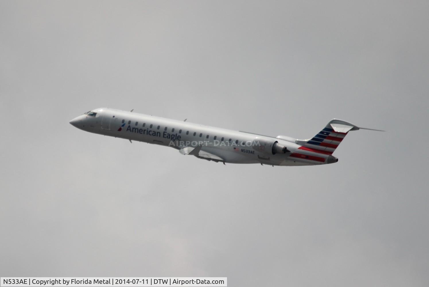 N533AE, Bombardier CRJ-702 (CL-600-2C10) Regional Jet C/N 10311, American Eagle