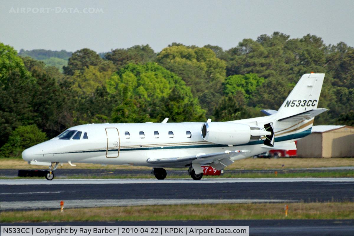 N533CC, Cessna 560XL Citation Excel S+ C/N 560-6063, Cessna Citation Excel S+ [560-6063] Atlanta-Dekalb Peachtree~N 22/04/2010