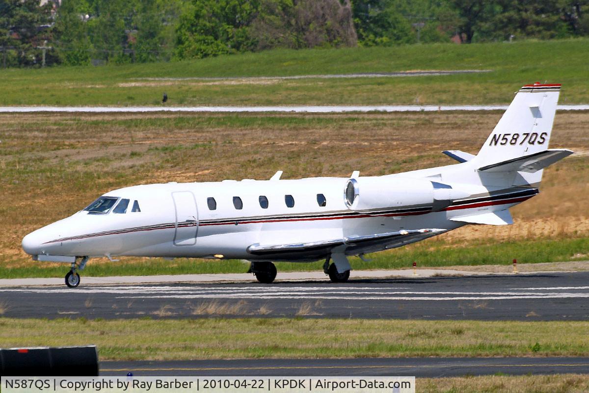N587QS, 2008 Cessna 560XLS Citation Excel C/N 560-5805, Cessna Citation Excel S [560-5805] (NetJets) Atlanta-Dekalb Peachtree~N 23/04/2010