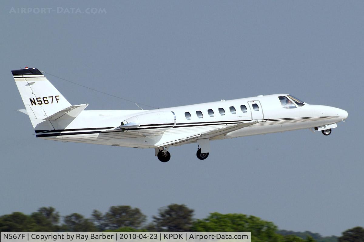 N567F, 1992 Cessna 560 C/N 560-0171, Cessna Citation V [560-0171] Atlanta-Dekalb Peachtree~N 23/04/2010