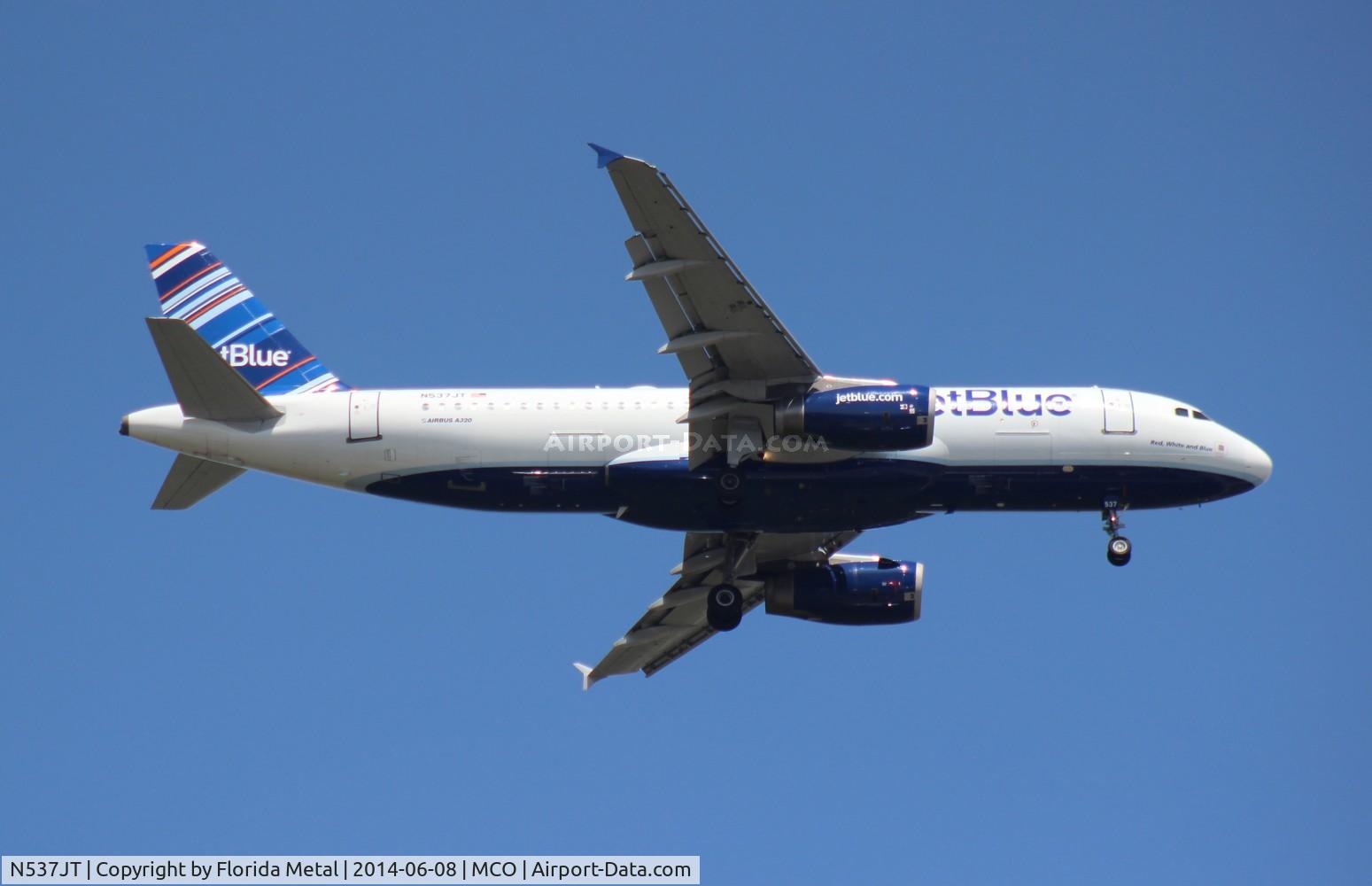 N537JT, 2002 Airbus A320-232 C/N 1785, Jet Blue