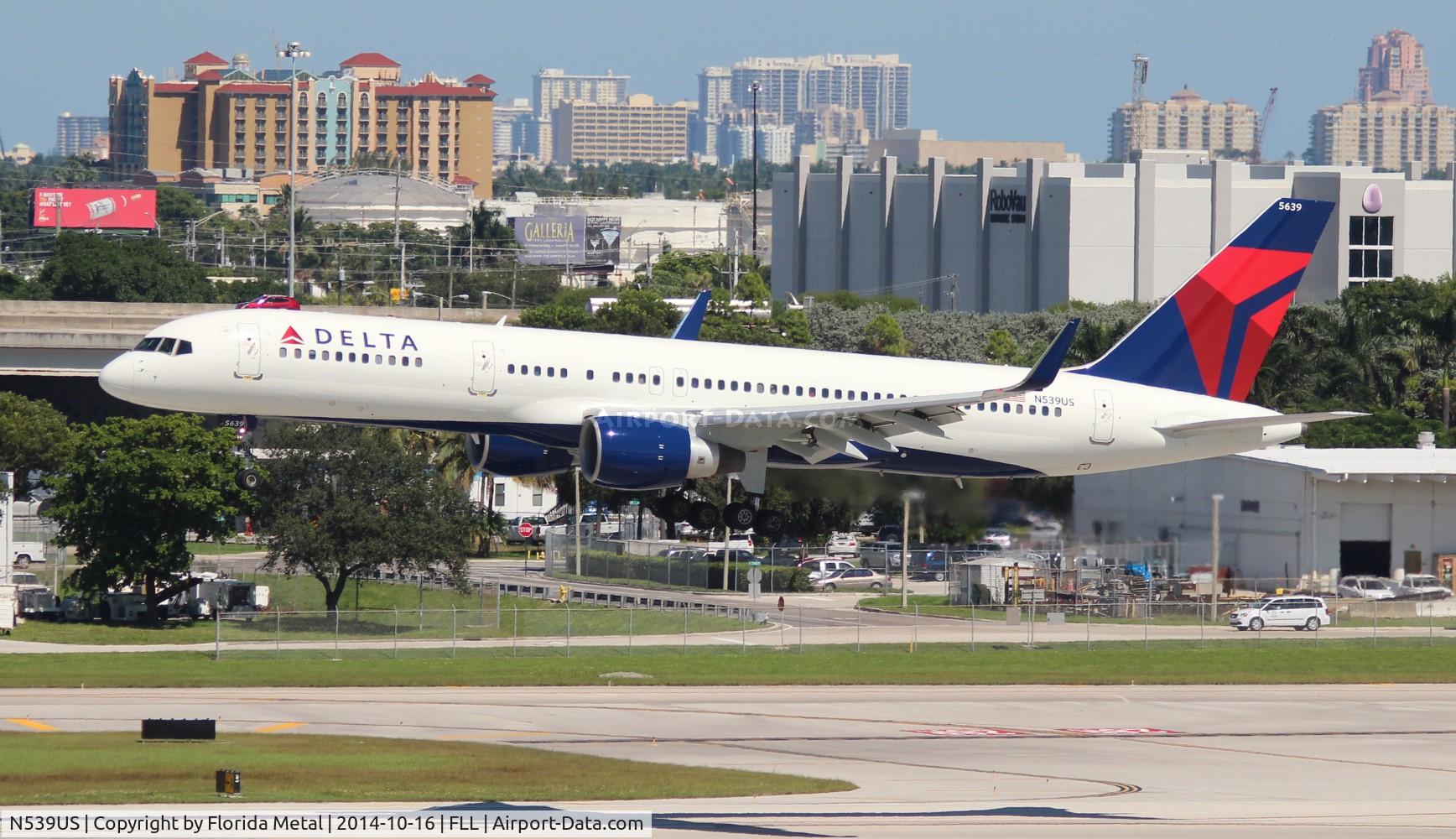 N539US, 1996 Boeing 757-251 C/N 26486, Delta