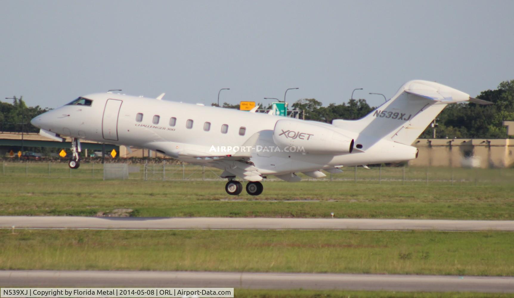 N539XJ, Bombardier Challenger 300 (BD-100-1A10) C/N 20230, XoJet Challenger 300