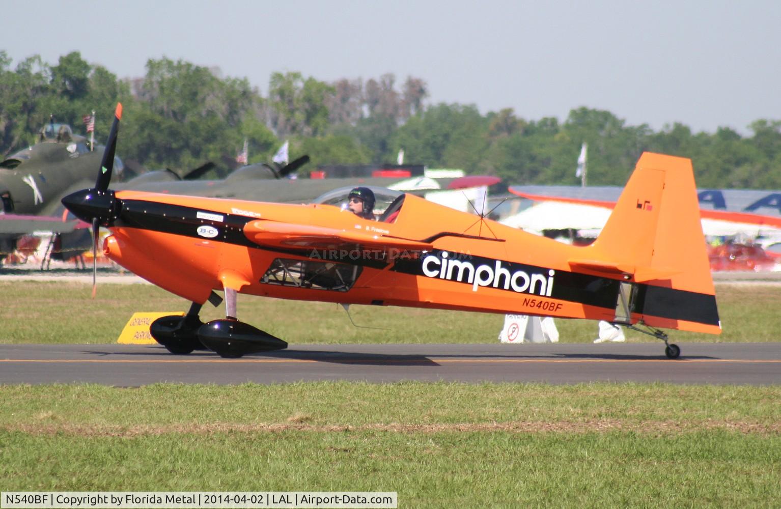 N540BF, 2006 Zivko Edge 540 C/N 0037A, Benjamin Freelove Aerobatics