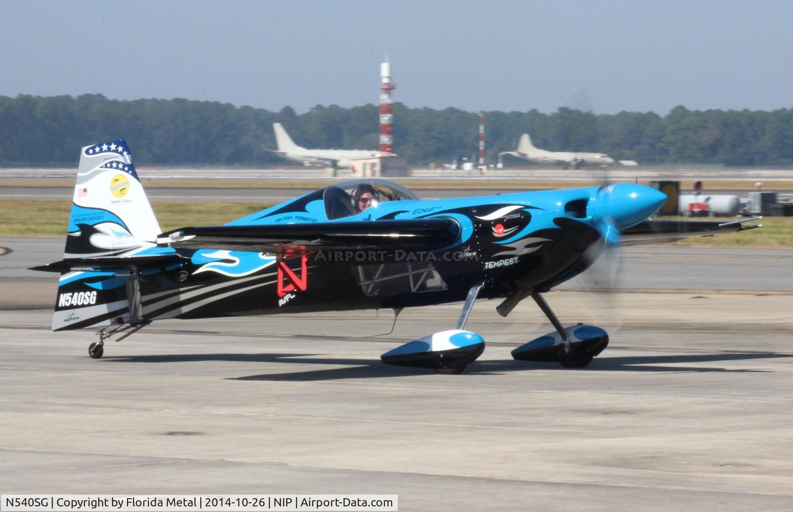 N540SG, 2005 Zivko Edge 540 C/N 0035, Melissa Pemberton