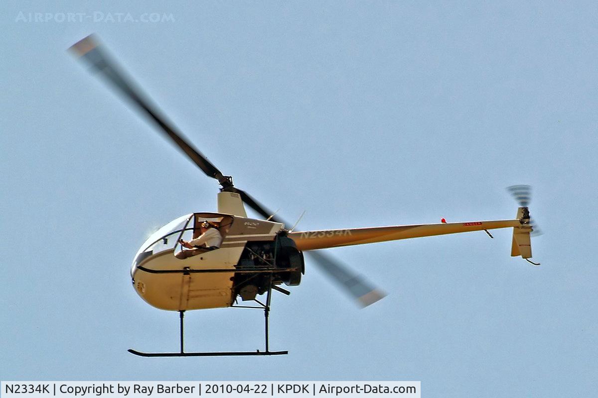 N2334K, 1992 Robinson R22 Beta C/N 2159, Robinson R-22 Beta [2159] Atlanta-Dekalb Peachtree~N 22/04/2010