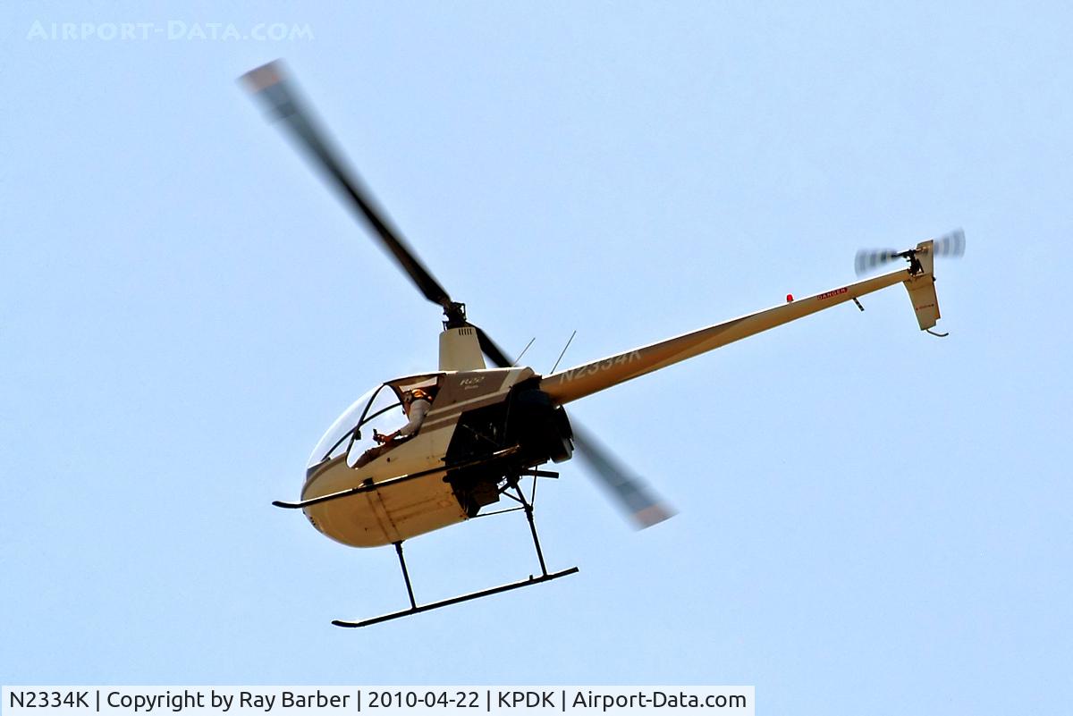 N2334K, 1992 Robinson R22 Beta C/N 2159, Robinson R-22 Beta [2159] Atlanta-Dekalb Peachtree~N 22/04/2010