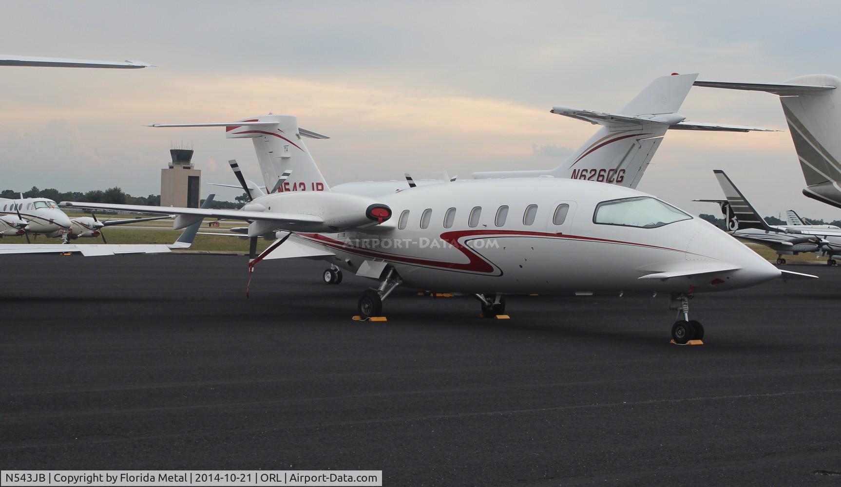 N543JB, 2002 Piaggio P-180 Avanti C/N 1055, P-180
