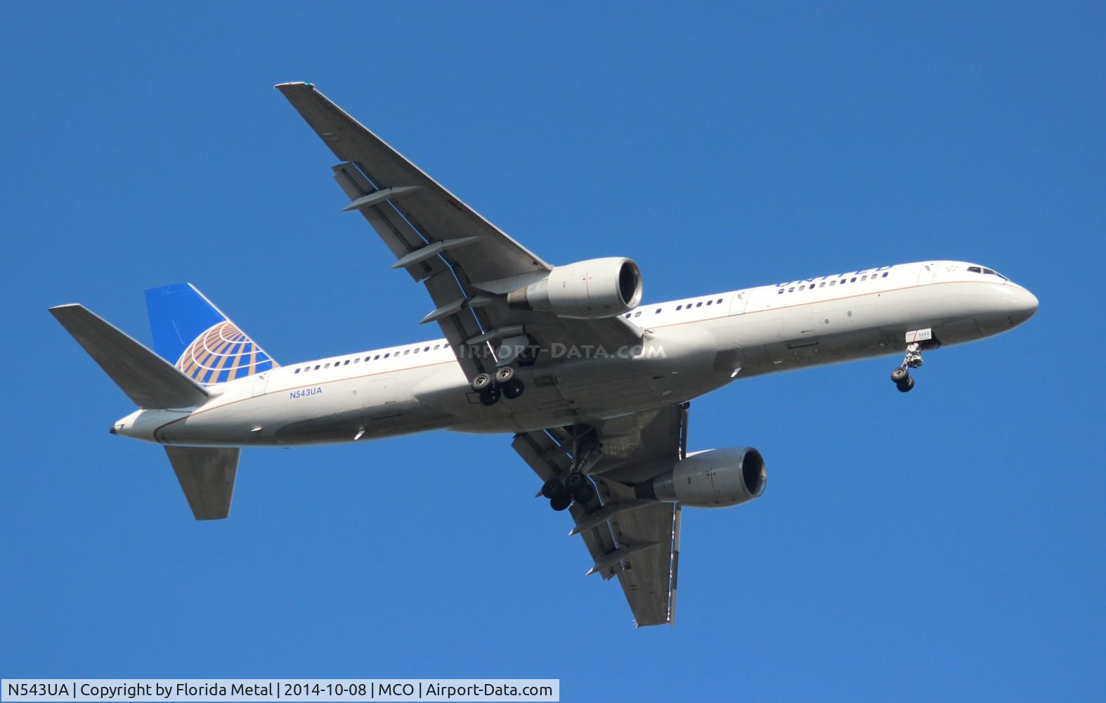 N543UA, 1991 Boeing 757-222 C/N 25698, United