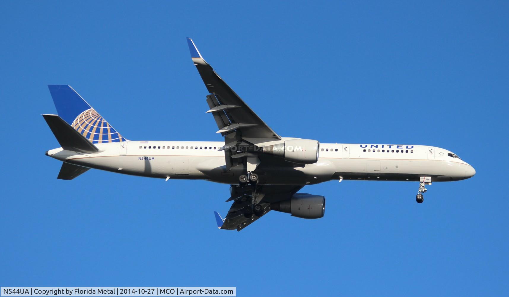 N544UA, 1991 Boeing 757-222 C/N 25322, United
