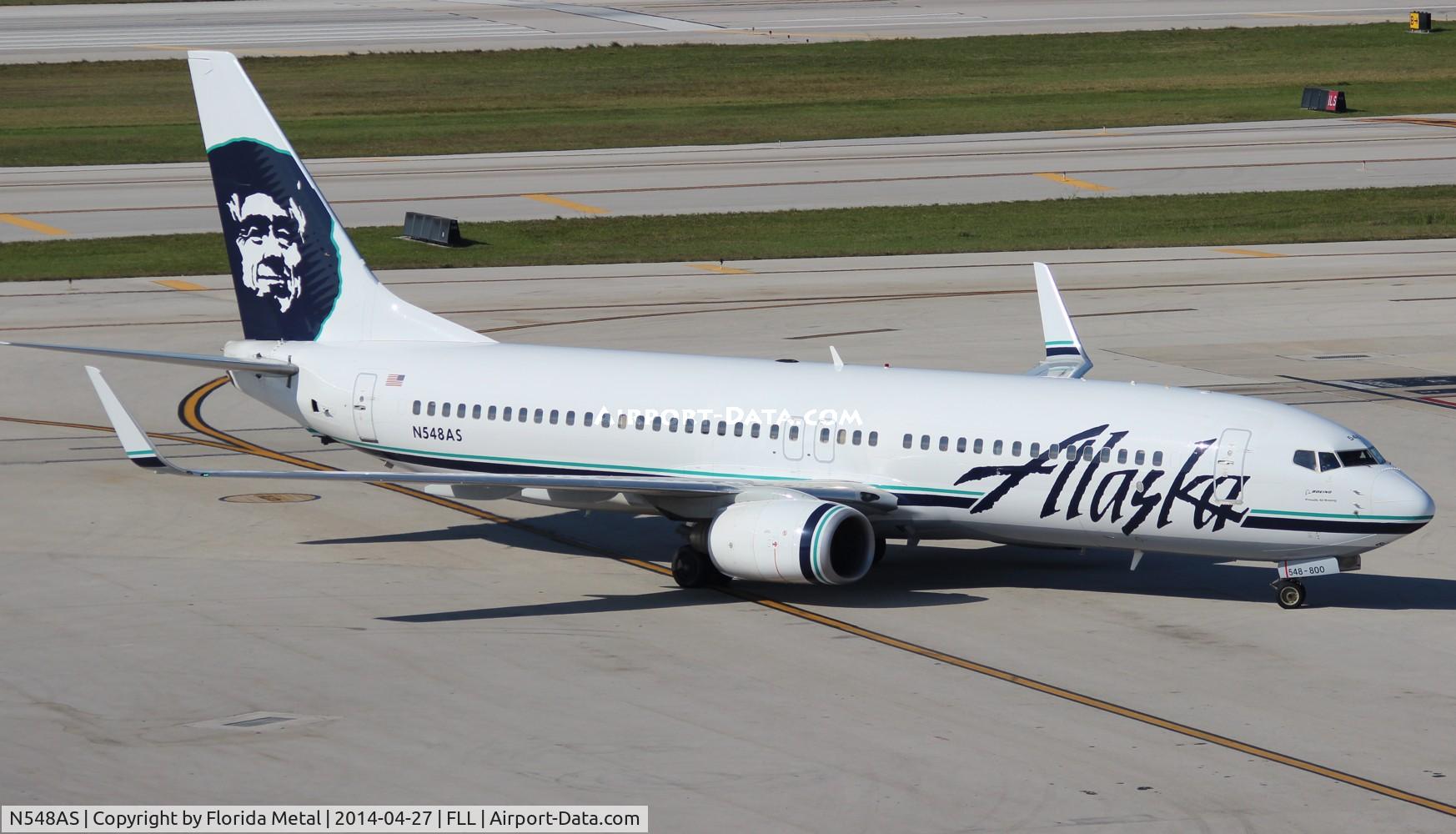 N548AS, 2005 Boeing 737-890 C/N 30020, Alaska