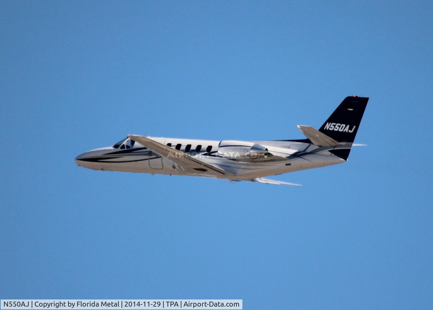 N550AJ, 1987 Cessna S550 Citation IIS C/N S550-0141, Citation 550