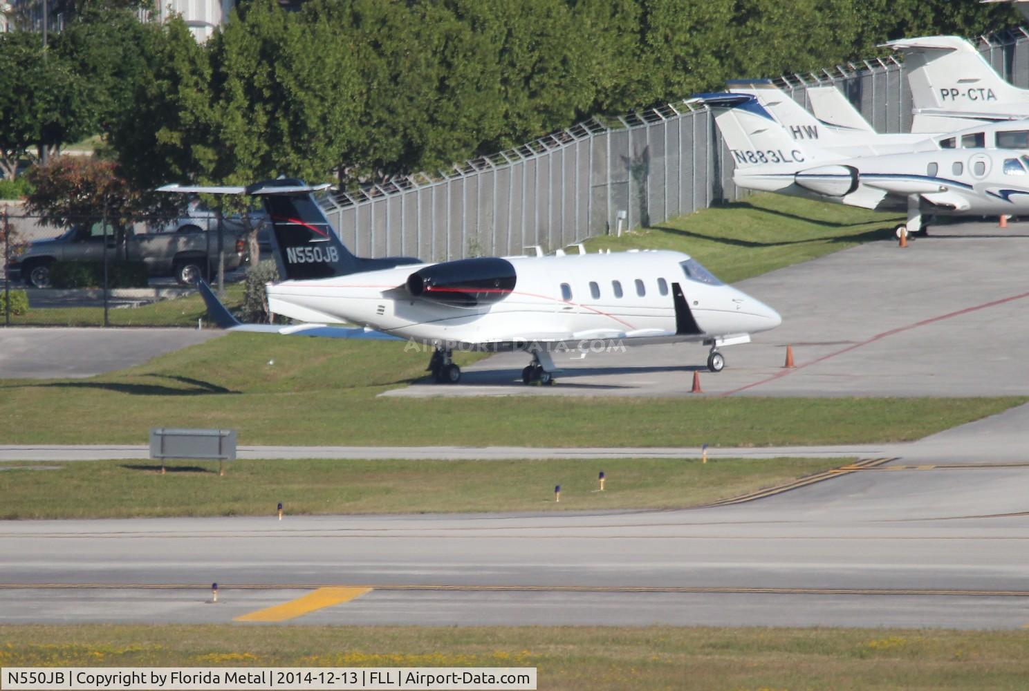 N550JB, Learjet 55 C/N 013, Lear 55