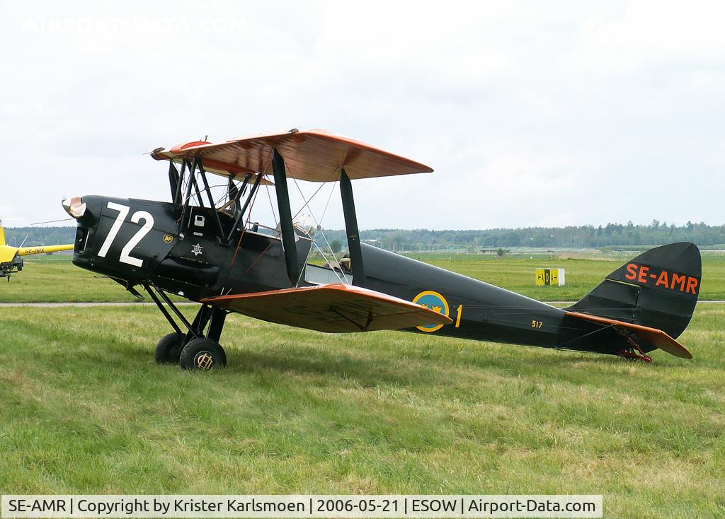SE-AMR, 1935 De Havilland (ASJA) Sk11a Tiger Moth II (DH-82A) C/N 49, Old Lady :-)