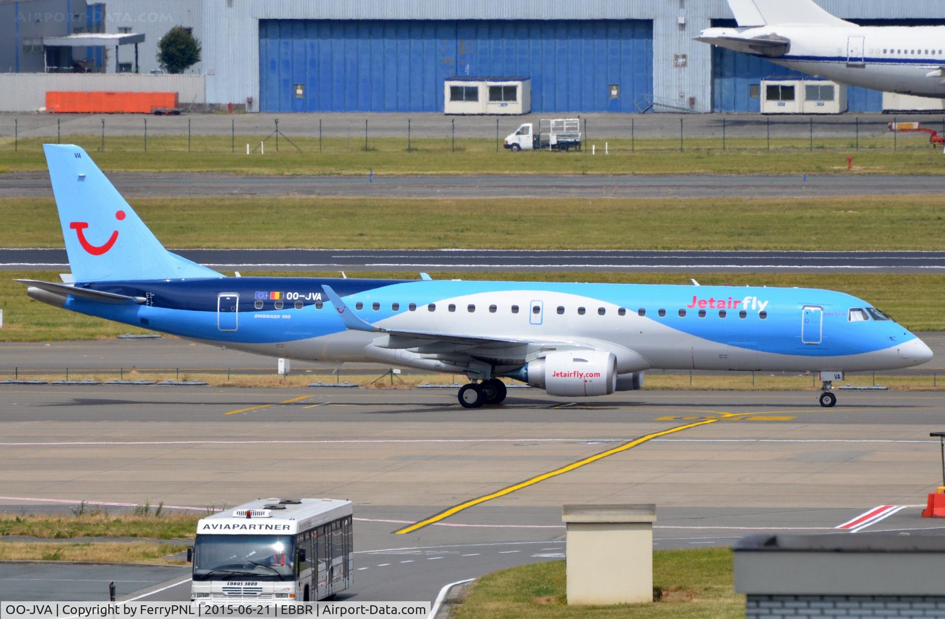OO-JVA, 2015 Embraer 190STD (ERJ-190-100STD) C/N 19000689, Jetair ERJ190