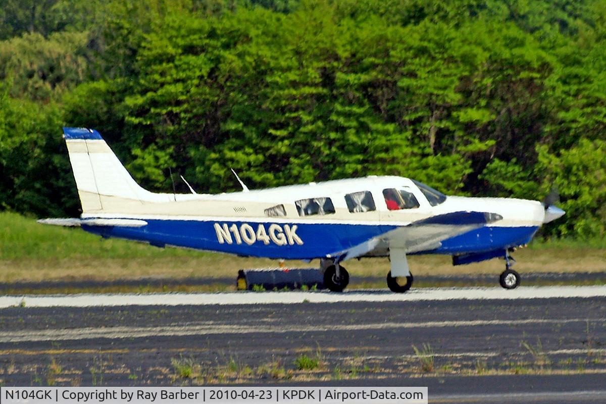 N104GK, 1977 Piper PA-32R-300 Cherokee Lance C/N 32R-7780461, Piper PA-32R-300 Lance [32R-7780461] Atlanta-Dekalb Peachtree~N 23/04/2010