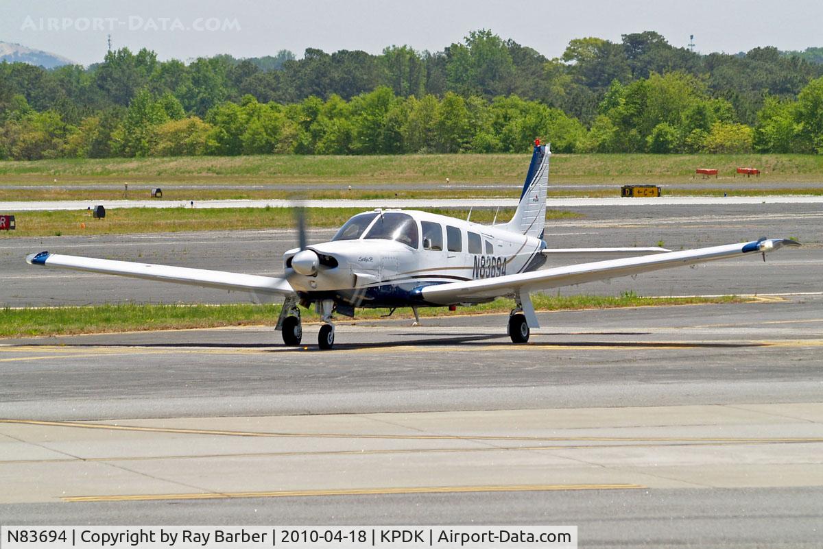 N83694, 1981 Piper PA-32R-301 Saratoga SP C/N 32R-8113060, Piper PA-32R-301 Saratoga SP [32R-8113060] Atlanta-Dekalb Peachtree~N 18/04/2010