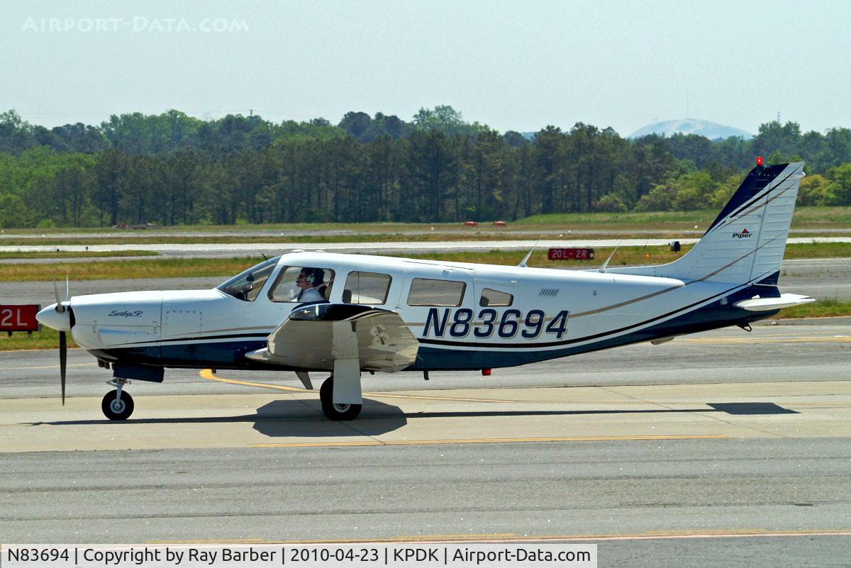 N83694, 1981 Piper PA-32R-301 Saratoga SP C/N 32R-8113060, Piper PA-32R-301 Saratoga SP [32R-8113060] Atlanta-Dekalb Peachtree~N 23/04/2010
