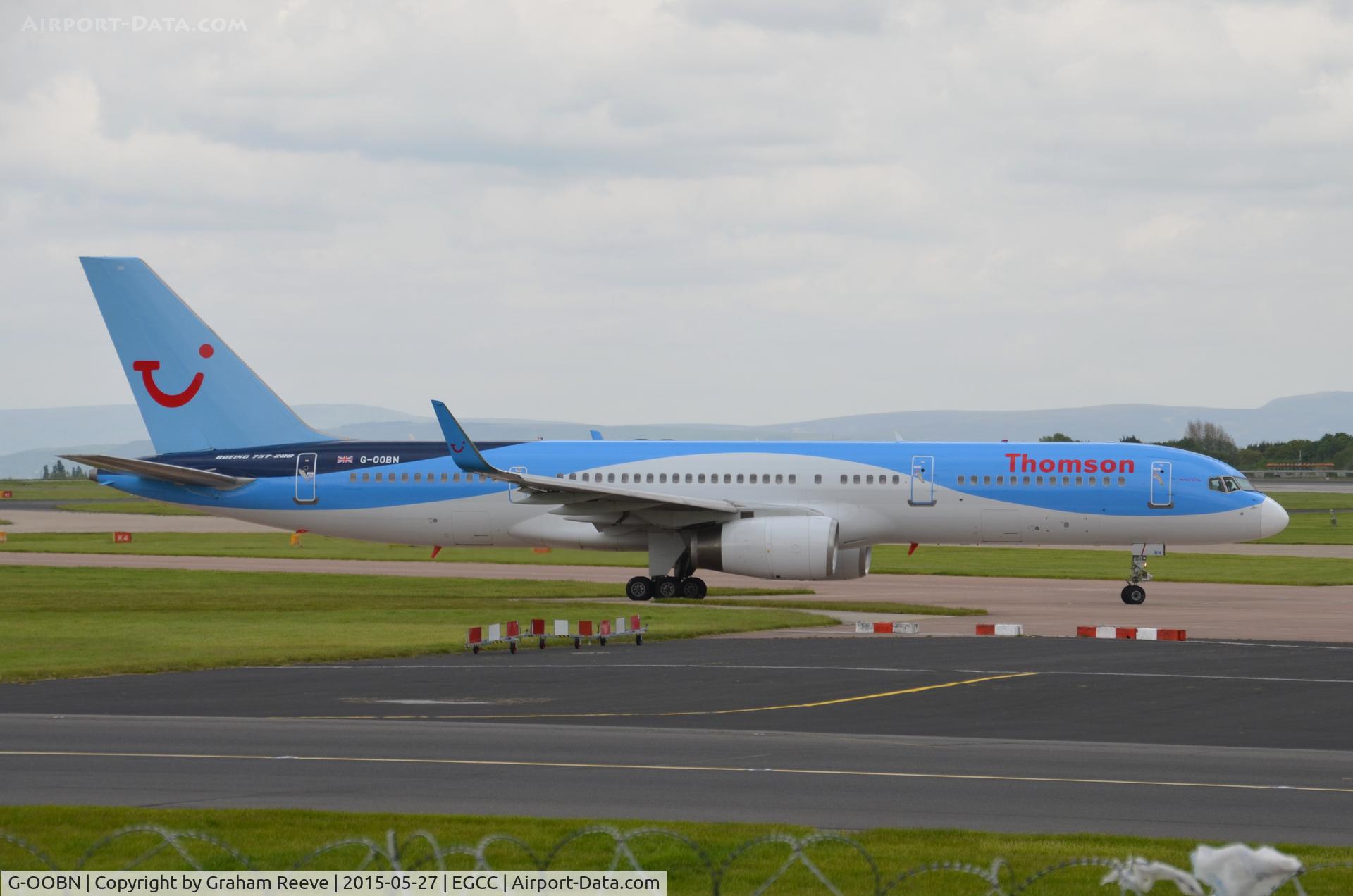 G-OOBN, 2000 Boeing 757-2G5 C/N 29379, At Manchester.