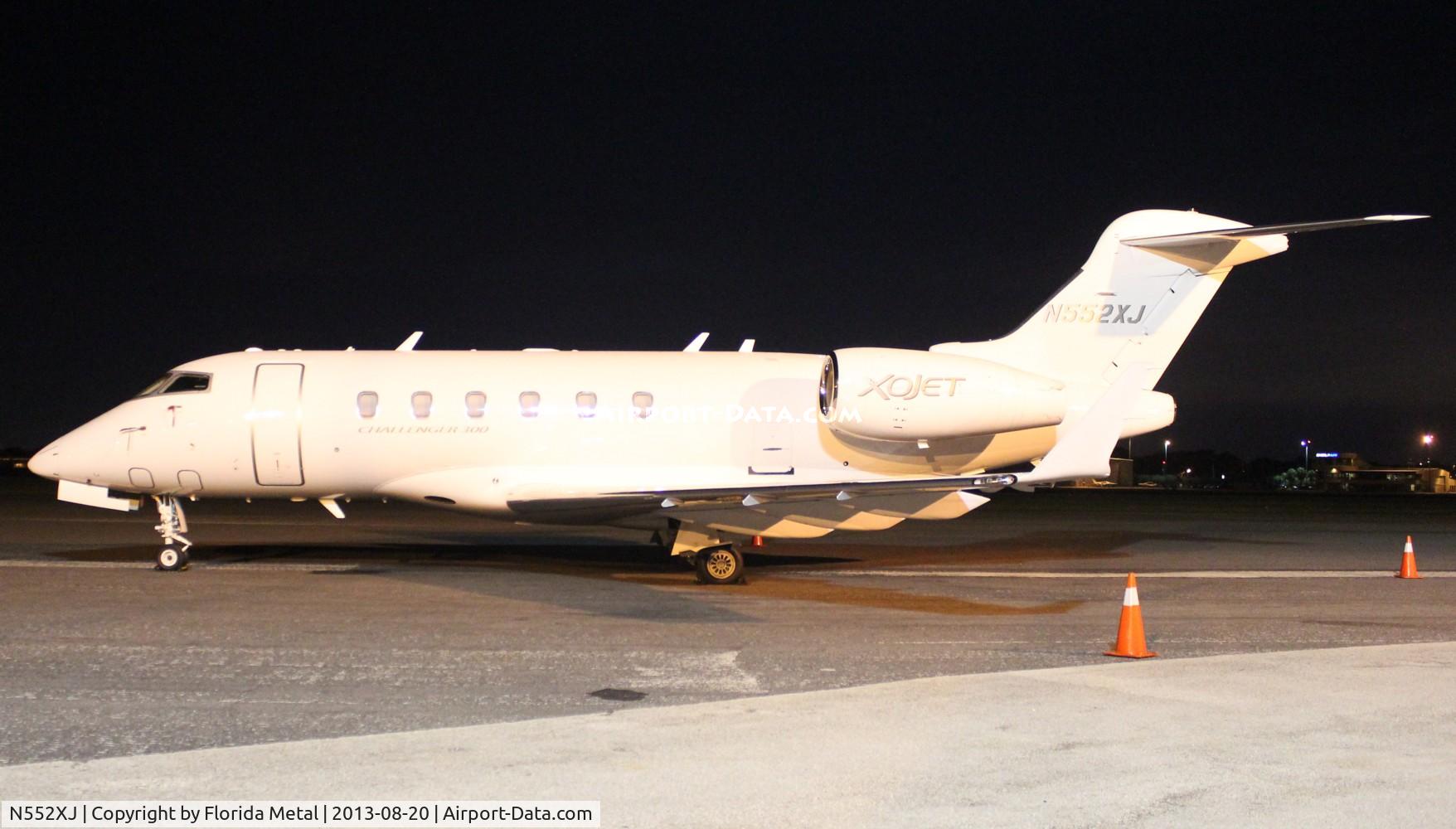 N552XJ, 2011 Bombardier Challenger 300 (BD-100-1A10) C/N 20329, XOJet Challenger 300