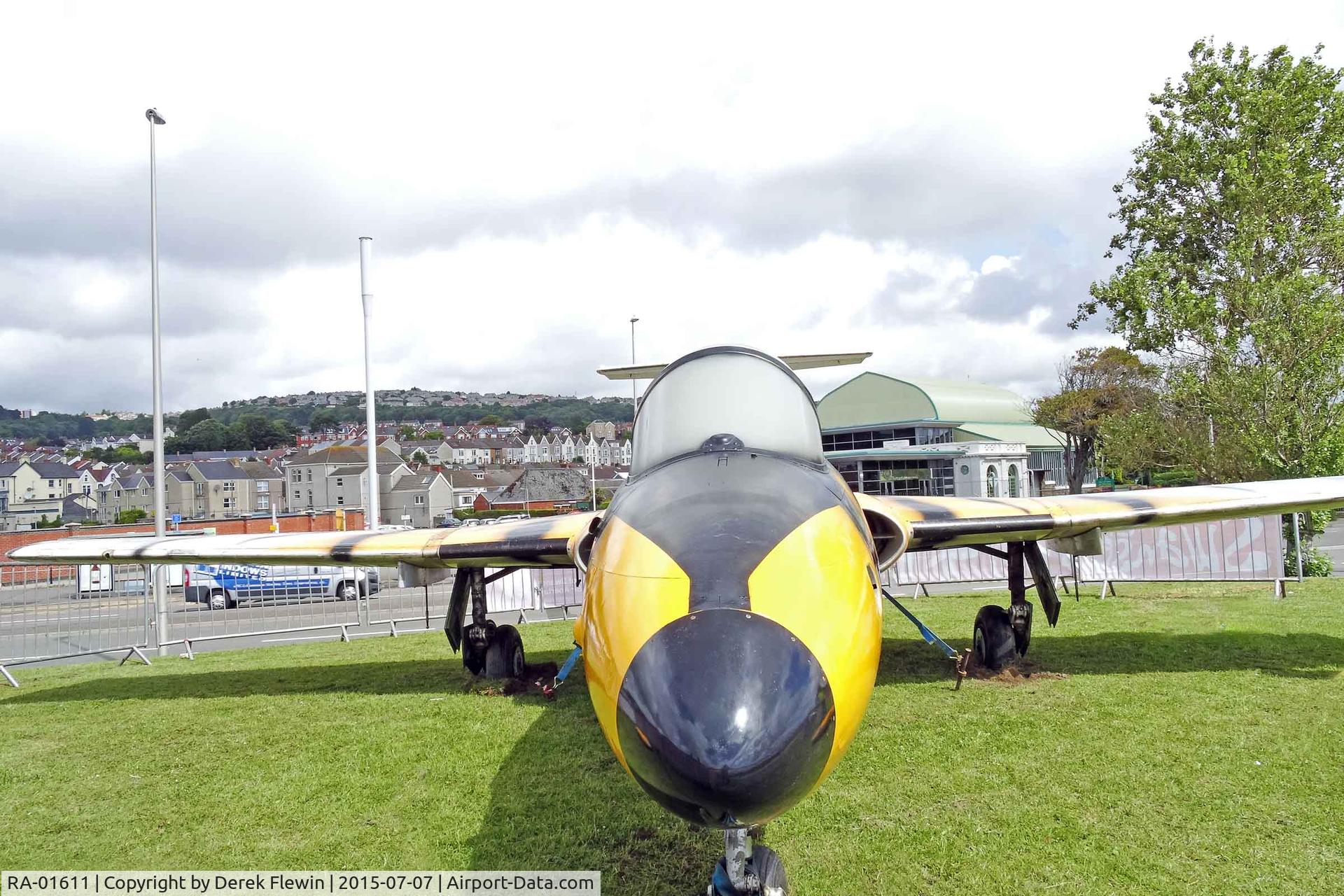 RA-01611, 1972 Aero L-29 Delfin C/N 294699, L-29 Delfin, parked up on Swansea sea front as part of the Wales National Air Show.